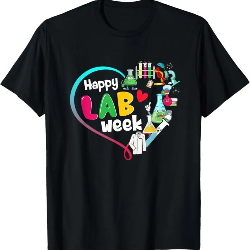 Medical Lab Week 2025 - สัปดาห์แห่งความสุขในห้องปฏิบัติการ 2025 เสื้อยืดช่างเทคนิคห้องปฏิบัติการทางการแพทย์