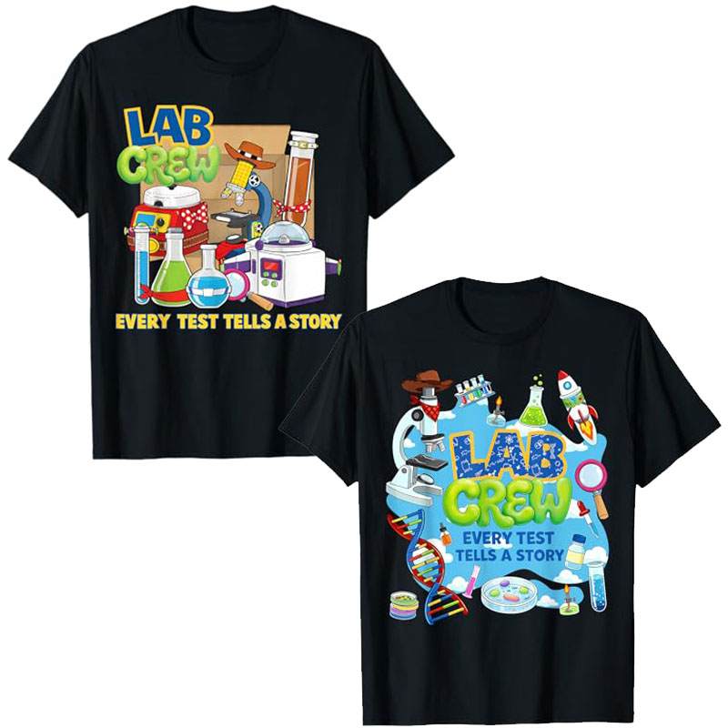 Medical Lab Assistant - เสื้อยืดทีมแล็บสุดฮา สำหรับผู้ช่วยแพทย์ งานประจำสัปดาห์ในห้องแล็บ สไตล์ Y2K สำหรับนักวิทยาศาสตร์