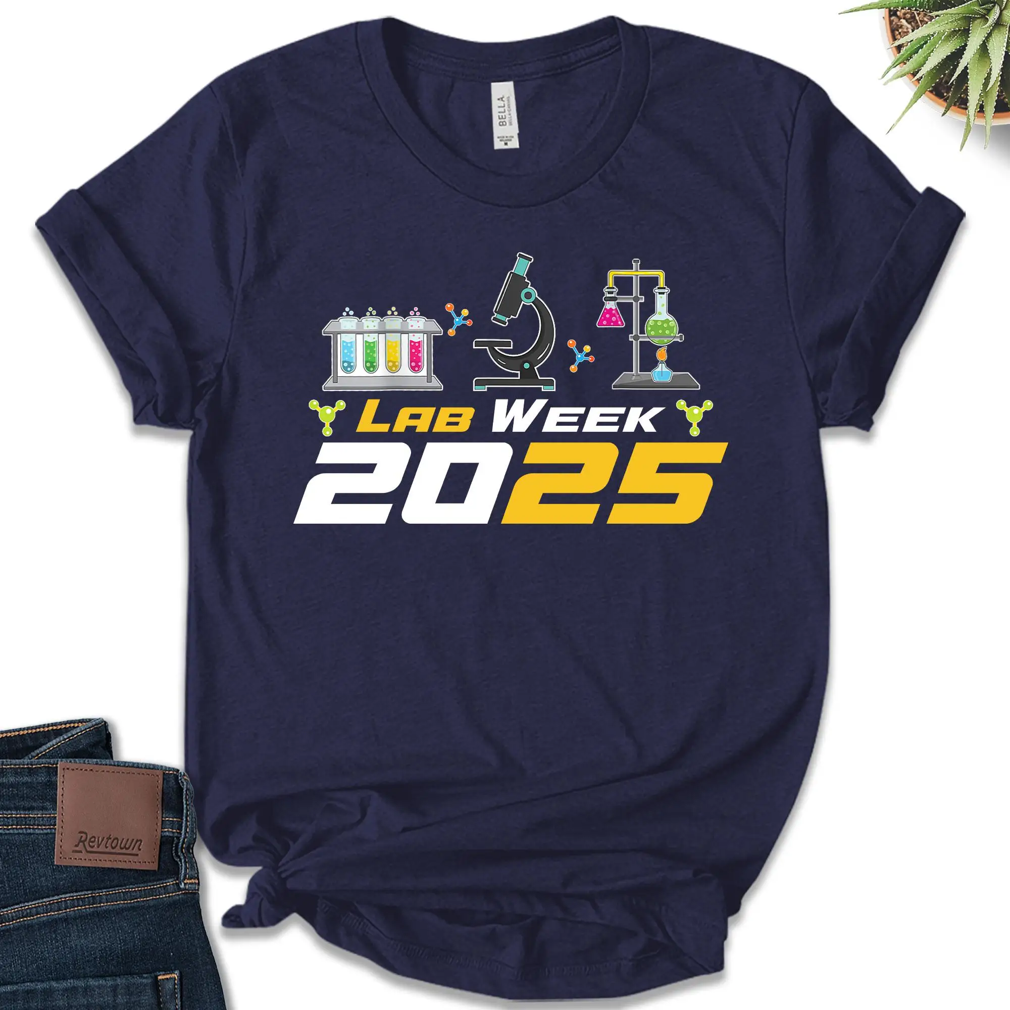 เสื้อยืด Lab Week 2025 สำหรับท - Medical Lab Week 2025 บทวิจารณ์และราคา