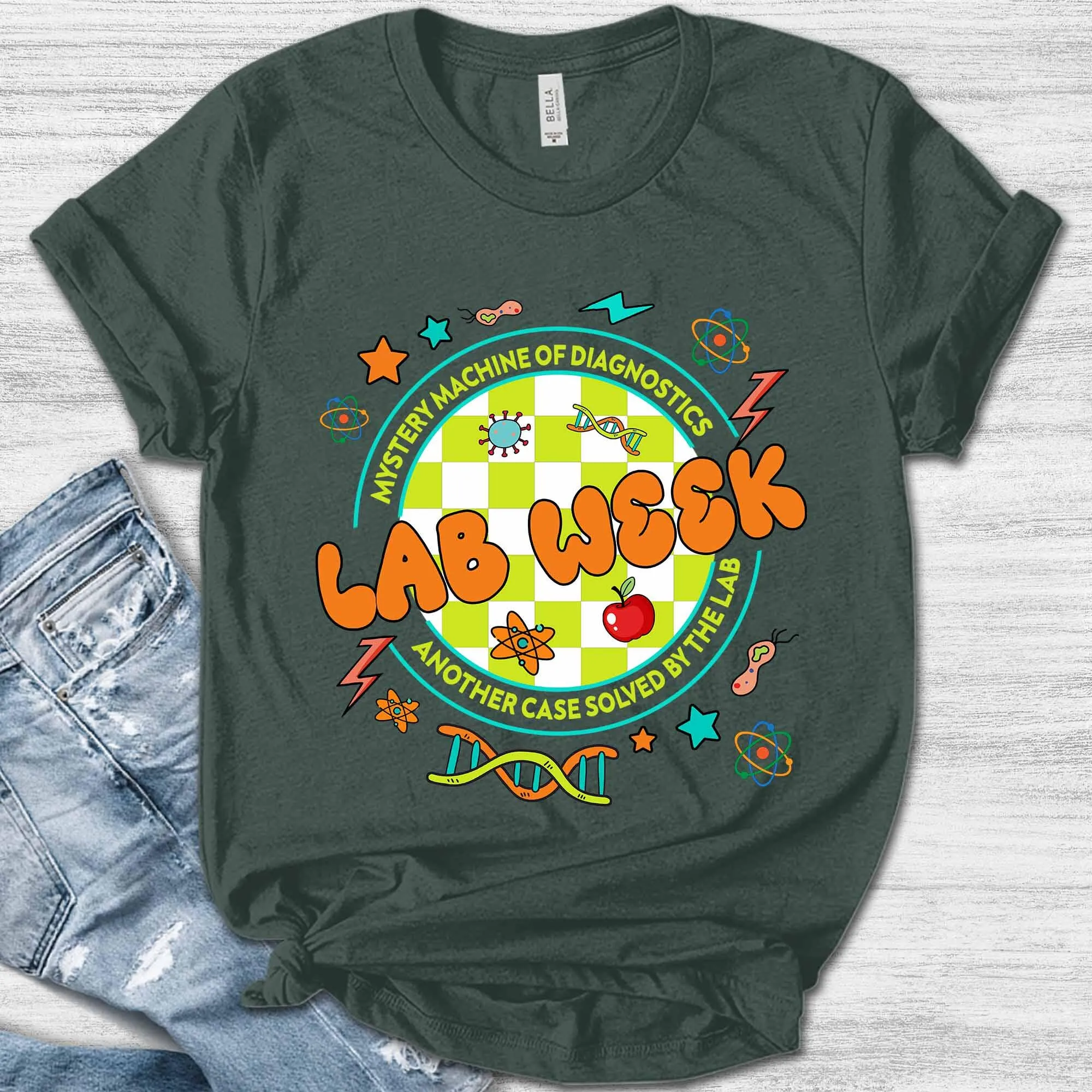 เสื้อยืด Lab Week 2025 ทีมเทคโ - Medical Lab Week 2025 บทวิจารณ์และราคา