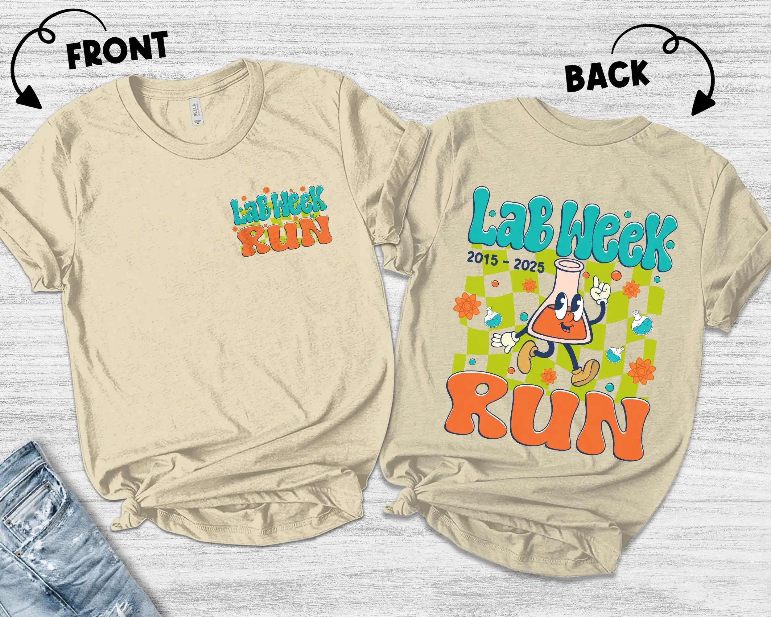 เสื้อยืด Retro Lab Week 2025 ร - Medical Lab Assistant บทวิจารณ์และราคา
